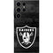 NFL Las Vegas Raiders Black & White Galaxy S25 Ultra Skin